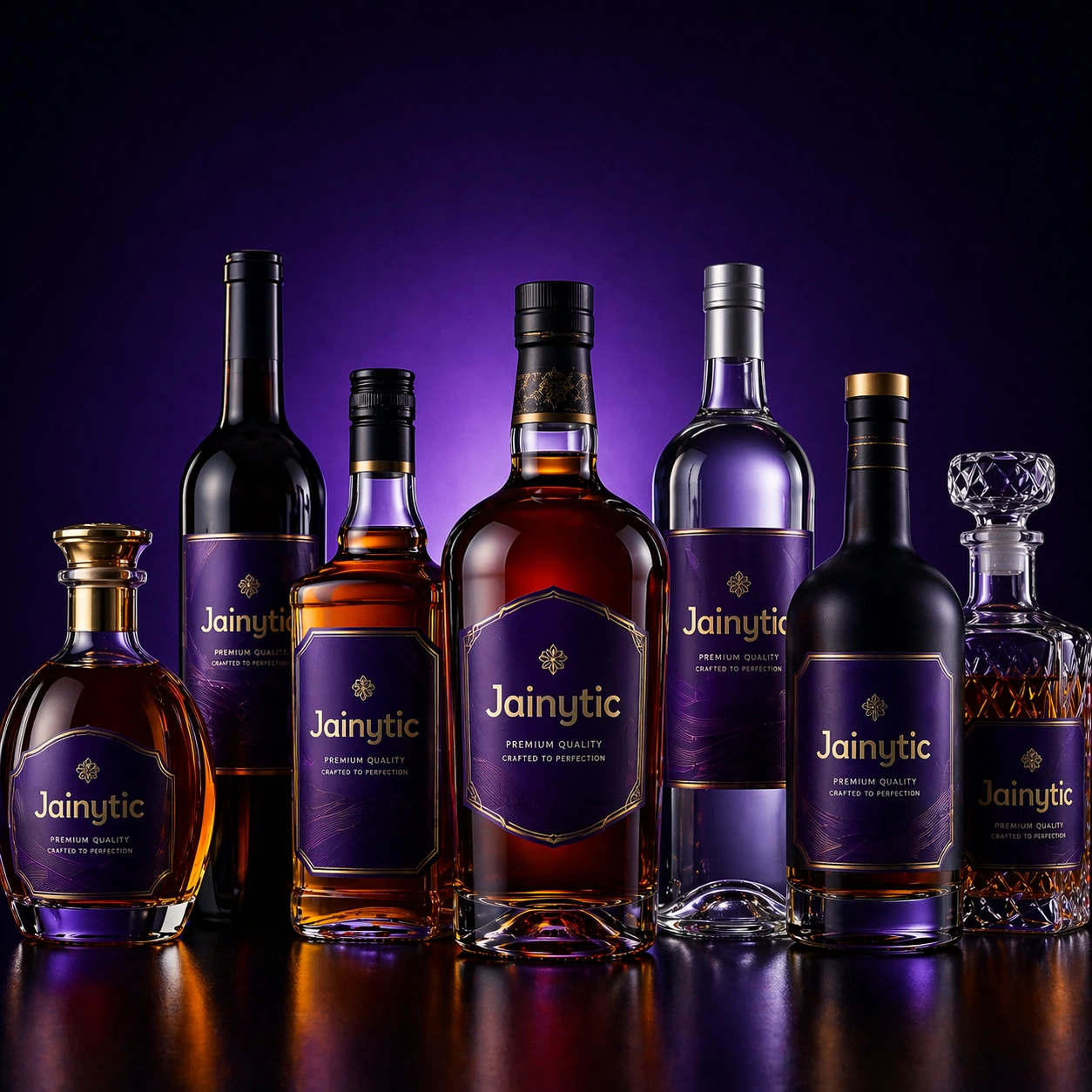 Liquor Packaging Labels