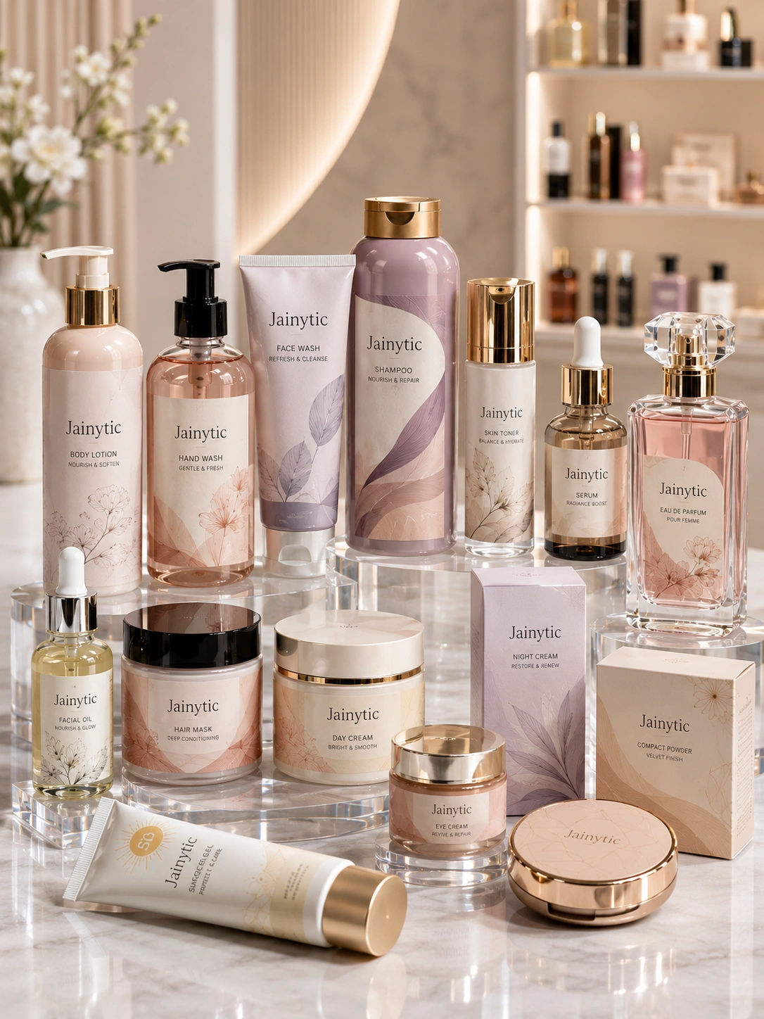 Cosmetics Packaging Labels