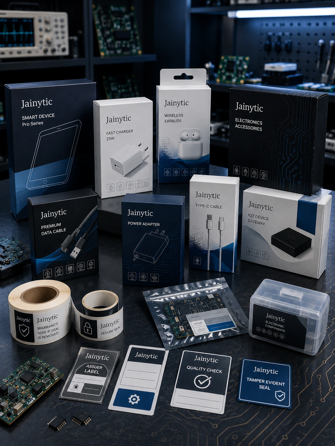 Electronics Packaging Labels