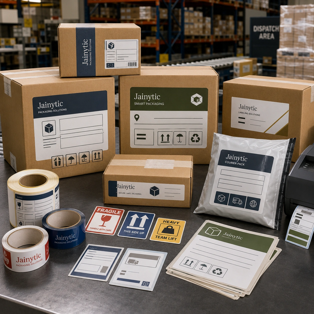 Logistics & Cargo Labels  Jainytic